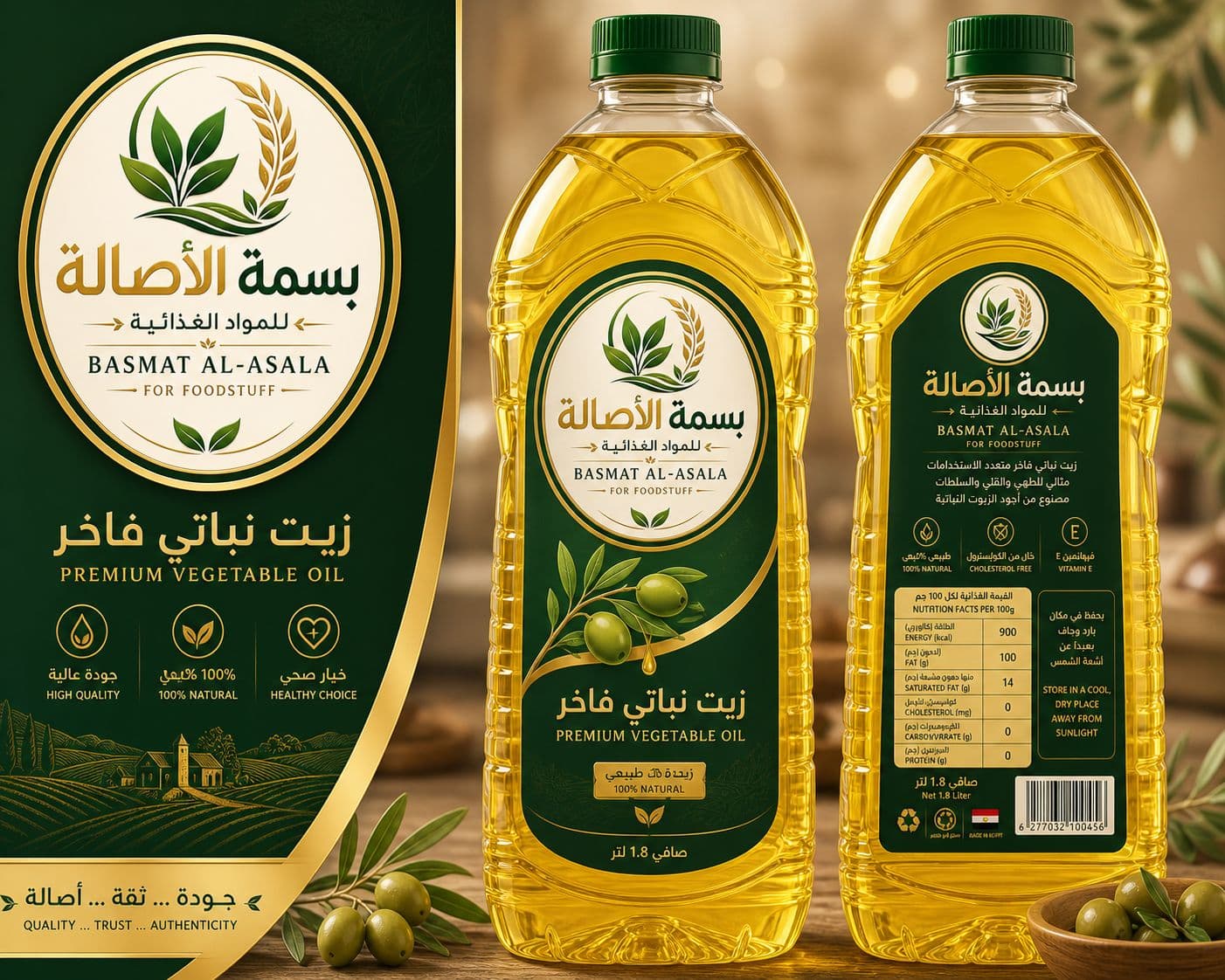 زيت نباتي فاخر
